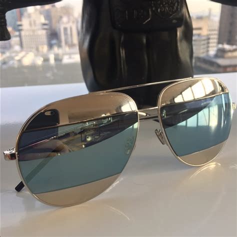 dior split sunglasses|authentic christian Dior sunglasses.